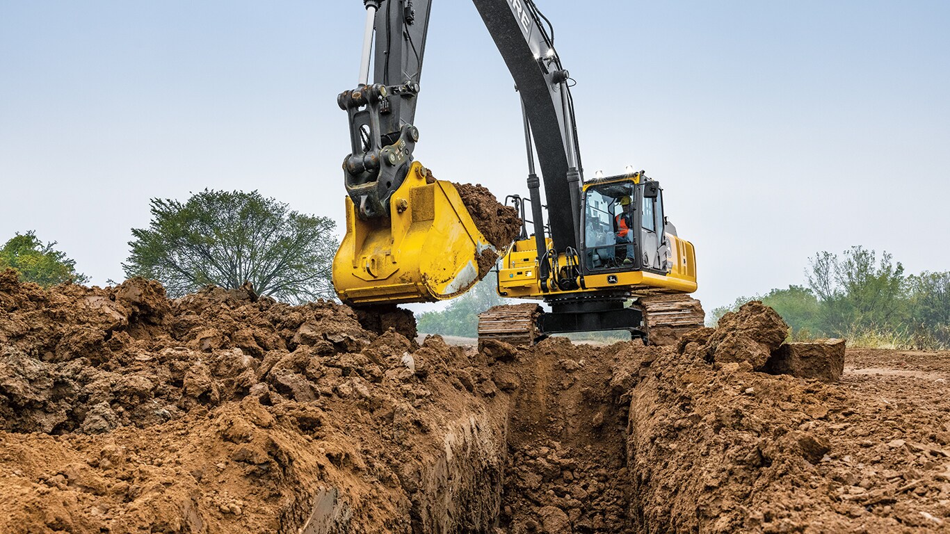 SmartGrade Excavator 350 P-Tier